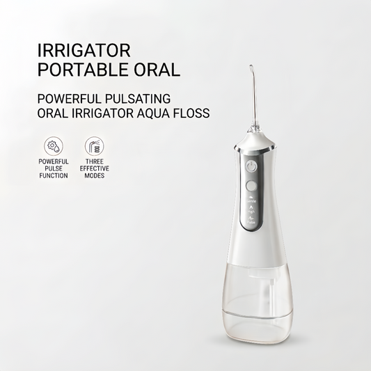 Aqua Floss Pro – 3-in-1 USB Rechargeable Portable Oral Irrigator