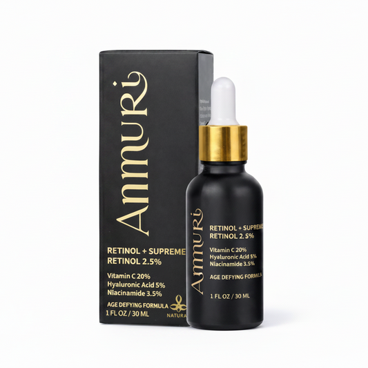 Pro-Retinol 2.5% Face Serum for Anti-Ageing & Skin Renewal | Ammuri